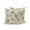 Green, variant on Vintage Floral Outdoor Throw Pillow with Insert, 16"x16" Botanical Blue Roses Green Leaf Linen Pattern Waterproof Decorative Square Patio Pillows for Outside Furniture, Sofa, Porch, Garden