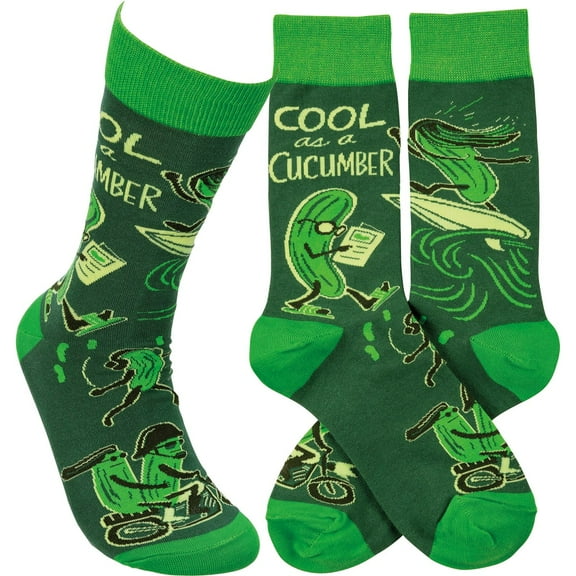 Primitives by Kathy 113084 Cool as a Cucumber Socks