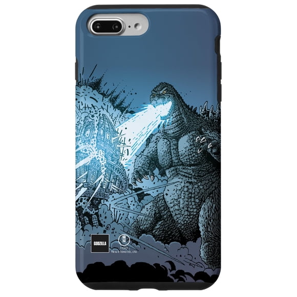 Funda Godzilla Arte de Cómic Ataque de Rayo Caliente para iPhone 7 Plus/8 Plus