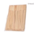thumbnail image 3 of Soidarity 100 Uds. Tenedores de fruta para asar al aire libre, pinchos de bambú para cocinar de un solo uso, herramientas para barbacoa, utensilios para Estufas de camping Soidarity OD028035-00, 3 of 6