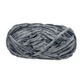thumbnail image 1 of Hilo grueso BLESIY, Hilo de lana súper voluminoso, espesor 6mm, Gris oscuro, 1 of 8
