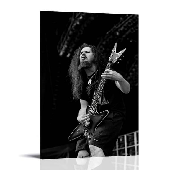 Dimebag Darrell Poster Wall Art Canvas Aesthetic Decorative Modern Art Print Bedroom Decor