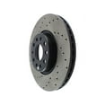 thumbnail image 4 of StopTech 128.33098R StopTech Sport Rotors; Drilled; Front Right;12.28 in. Dia.; 1.94 in. Height; Fits select: 2009-2014 VOLKSWAGEN JETTA, 2012-2022 VOLKSWAGEN PASSAT, 4 of 6