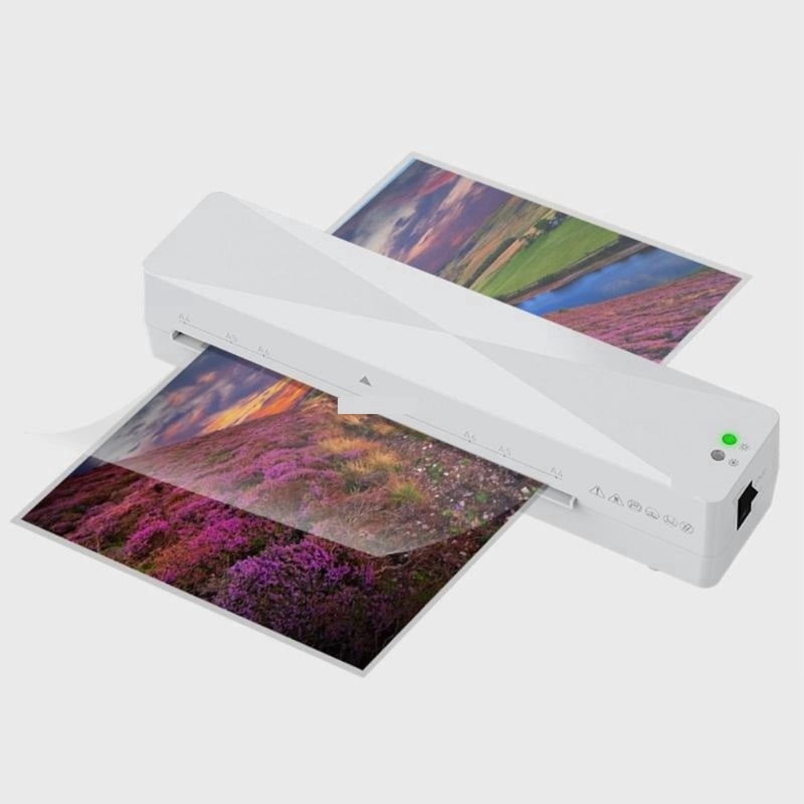 A4 Laminator Machine Thermal- & Cold Laminator with- Quick 2-min- Preheating for School Home Offices EU/US/China/UK