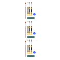 thumbnail image 3 of stanreset Kit d'Outils de Réparation de Tournevis de Jeu 7 Pcs Pièces Résistantes à l'Usure Accessoires Outils de Remplacement à Main pour Entretien Type1 NO1, 3 of 6
