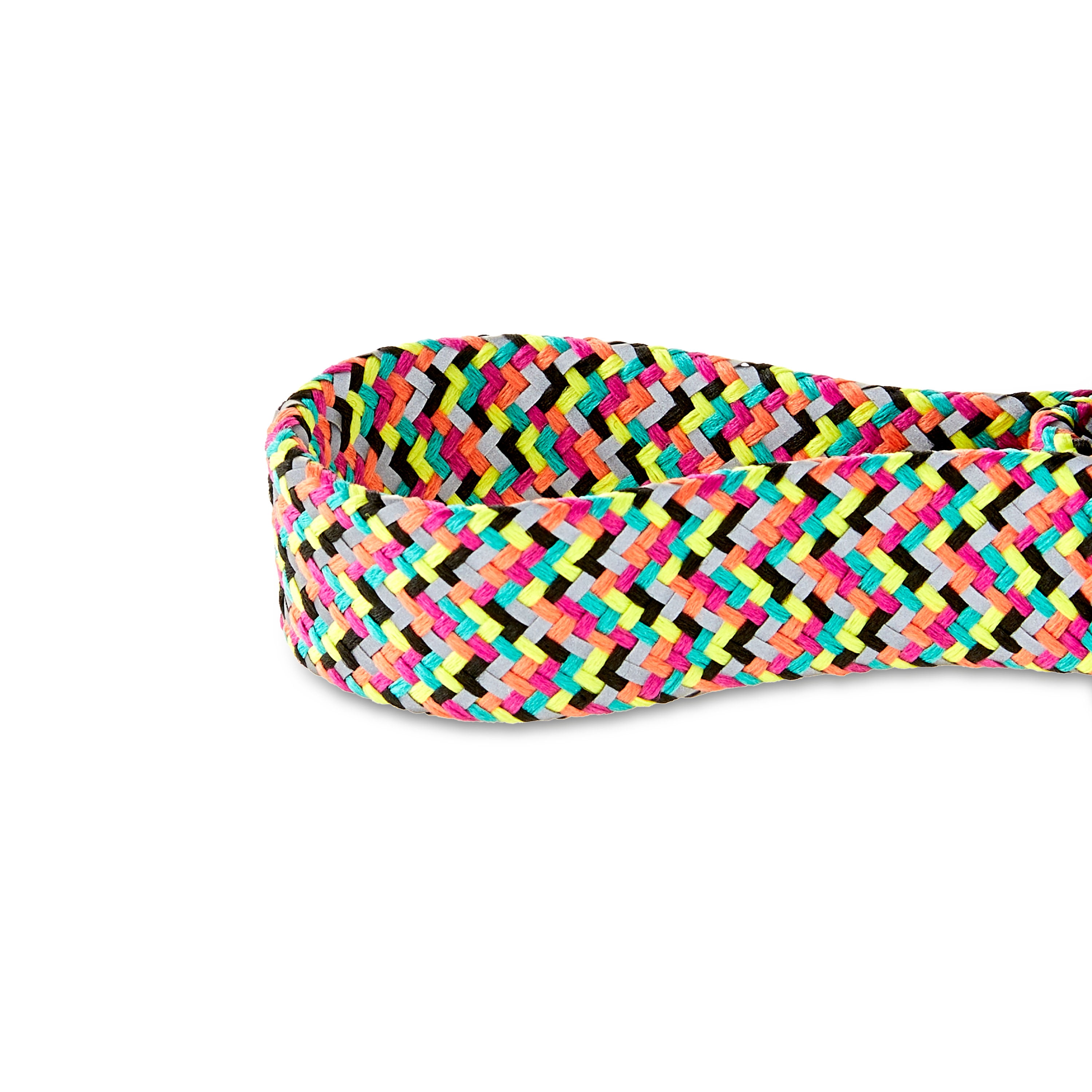 Vibrant Life Chevron Reflective Adjustable Dog Collar, Small