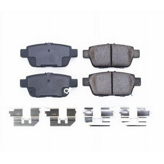 PowerStop 17-1103 Disc Brake Pad Set Acura, Honda Disc Brake Pad Set - Rear