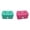 A 1PCS & C 1PCS, variant on YoeXGDS 2PCS Locking Steel Medium Box with Removable Tray and Key Lock, Portable Small Lock Box with Key, Key Lock Organizer with Handle for Home 4.5×2inch