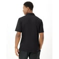 thumbnail image 3 of Hanes Moves Men's Short Sleeve Performance Polo Black S, 3 of 10