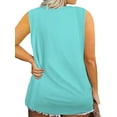 thumbnail image 4 of Gvmfive Womens Casual Sleeveless V Neck Solid Color Base Tank Tops, 4 of 4