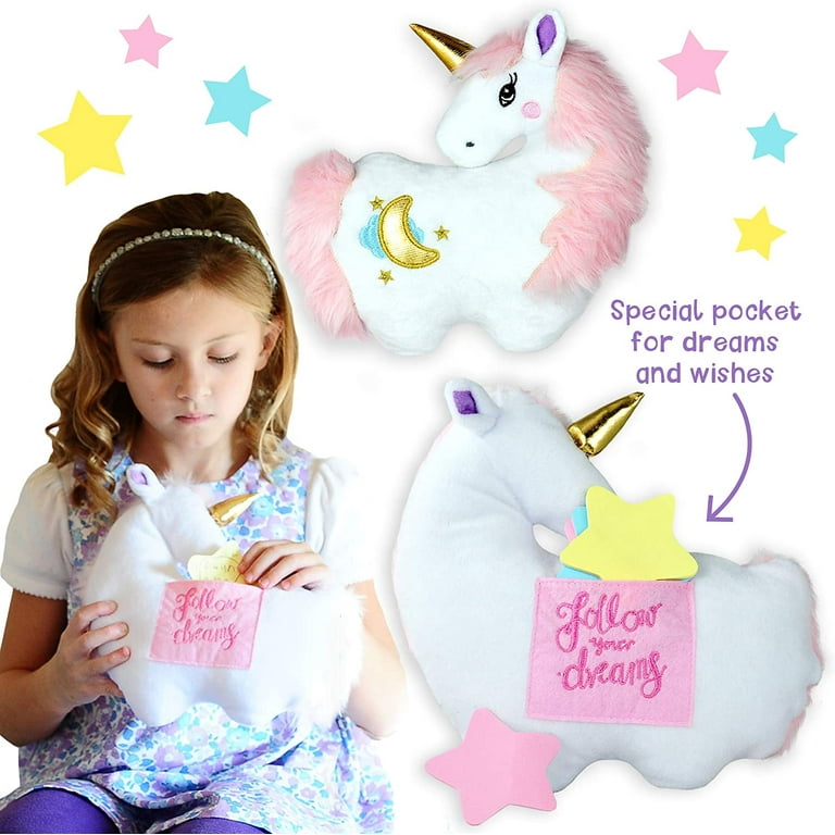 Tickle & Main, Follow Your Dreams - Unicorn Pillow and