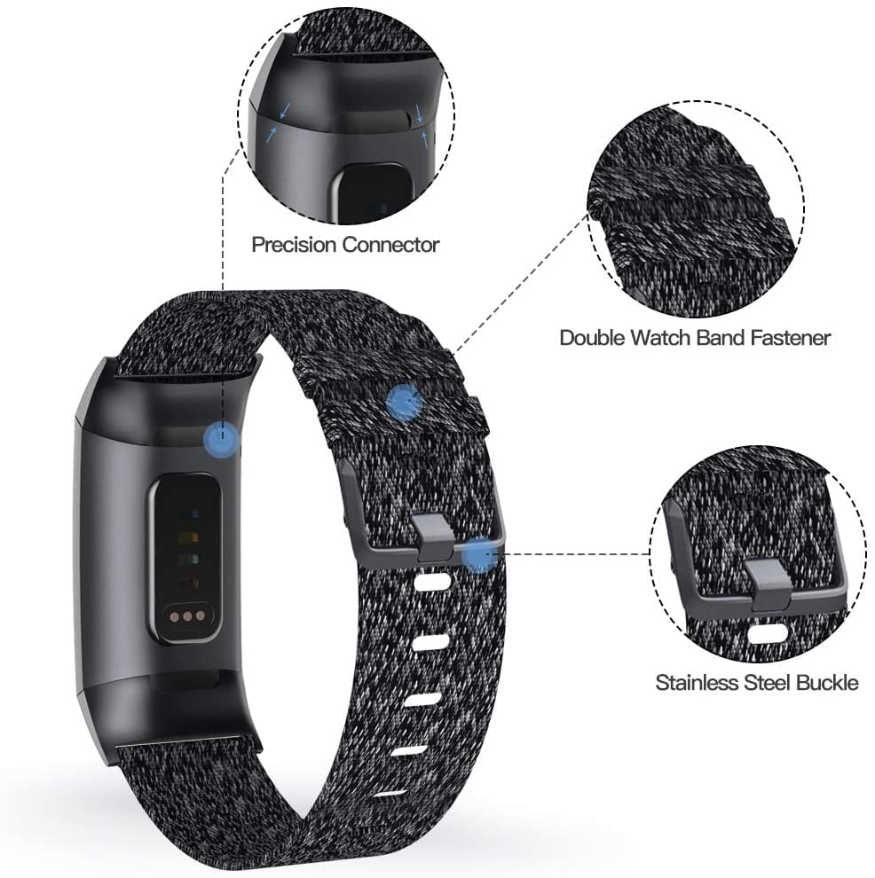 fitbit charge 3 fabric strap