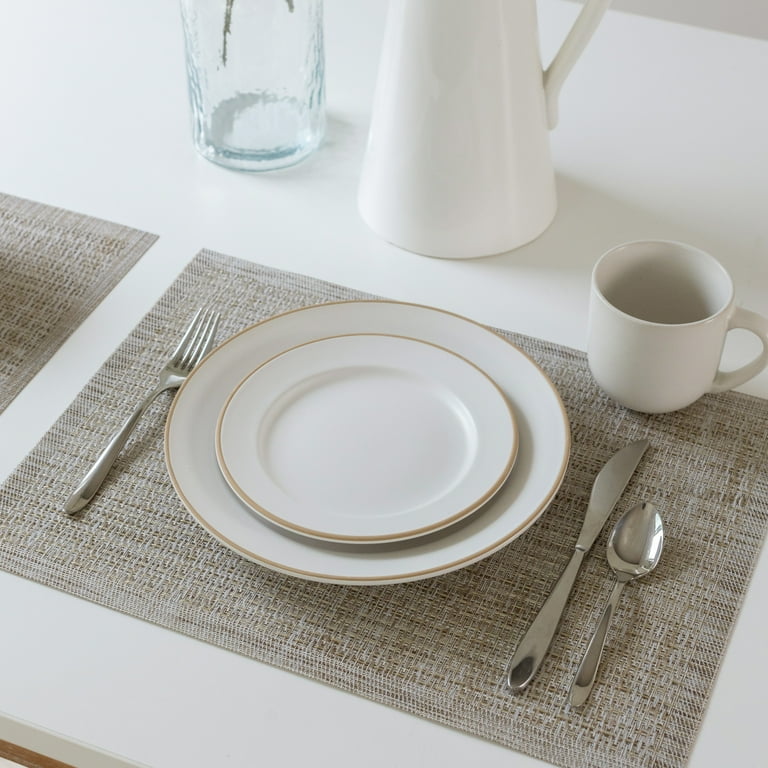Mainstays Rainer Woven Vinyl Table Placemat - 13 x 18 - Walmart.com