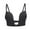 Black, variant on Bras for Women Low Back Bra Lifting U Shaped Backless Bra with Convertible Clear Straps Womens Bras Comfortable