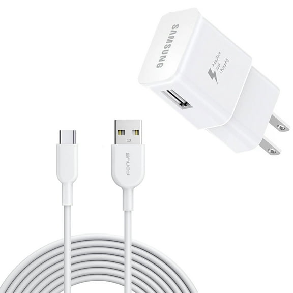 Fast Home Charger Type-C for Motorola Razr (2023)/(2024)/Plus (2023)/(2024) - 6ft USB Cable Quick Power Adapter Travel Wall