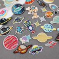 thumbnail image 3 of 21 piezas de parches bordados, parches termoadhesivos, parches decorativos adhesivos para ropa, jeans, sombreros, camisetas, 3 of 5