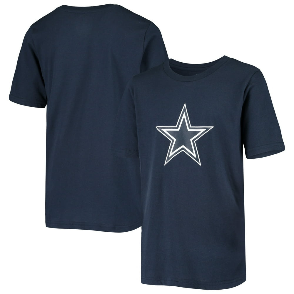 Dallas Cowboys Youth Primary Logo T-Shirt - Navy - Walmart.com ...