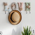 thumbnail image 3 of Wall Hooks Set Letter Decorative Novelty Wood Alphabet Hooks Wall Hanger Decor, 3 of 9