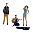 thumbnail image 4 of Figuras de personas pintadas a mano Hugo colección de personajes de diorama modelo en azul, 4 of 10