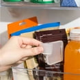 thumbnail image 4 of Plastic Refrigerator Partition Divider,8 PCS Fridge Door Space Separator,Snap-in Refrigerator Partition Clip,Multifunctional Free Combination Partition,Storage and Sorting Isolation Baffle, 4 of 7