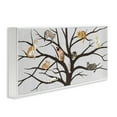thumbnail image 3 of Stupell Industries Cats In Tree Pet Painting Animals & Insects Painting White Framed Art Print Wall Art, 24 x 10, 3 of 9