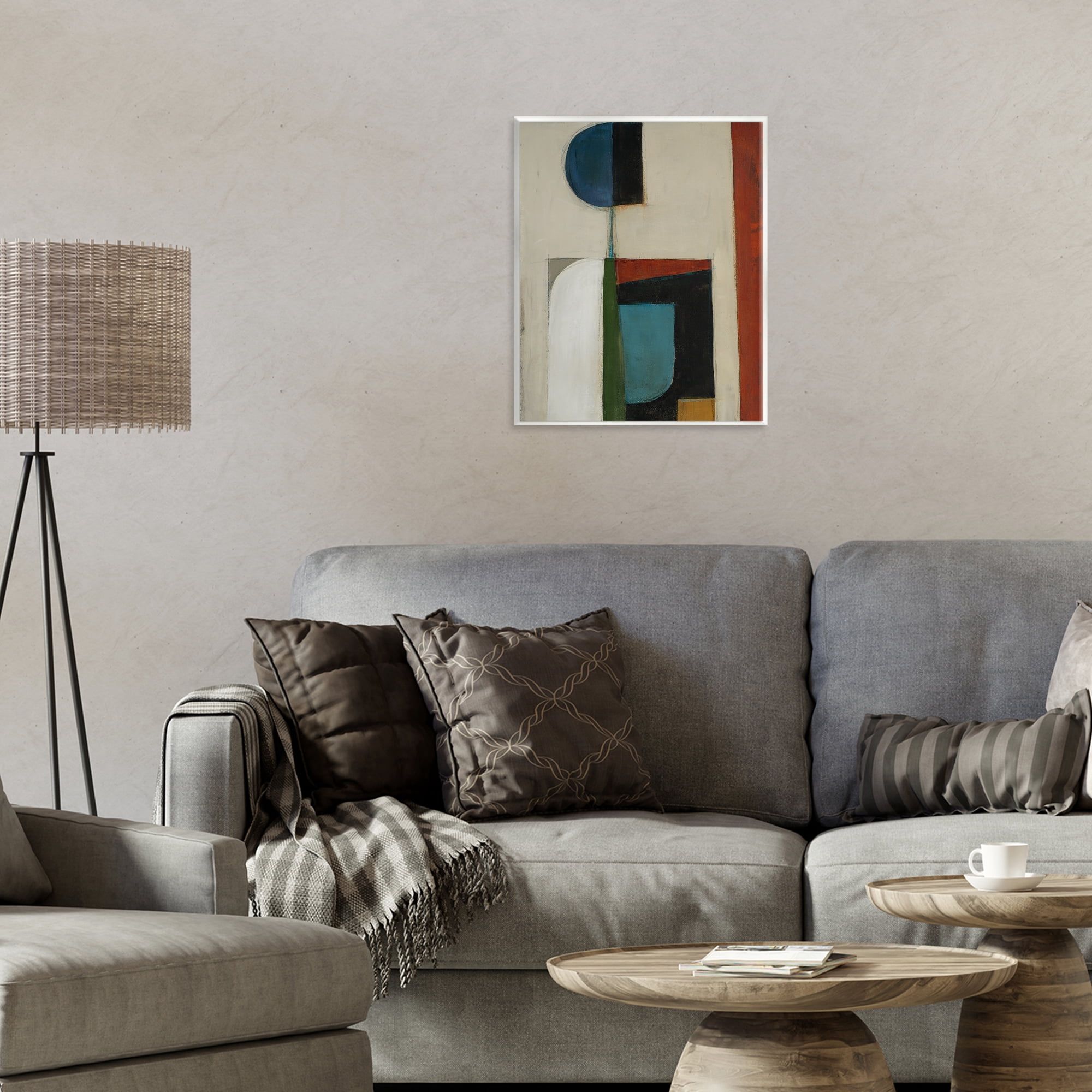 Stupell Industries Balanced Abstract Structure Wall Plaque Art, design by Kippi Leonard