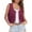 Purple, variant on Clearance Womens Tops Cardigan for Women Fringe Vest Women Faux Suede Open-Front Vintage Vest Sleeveless 70S Hippie Clothes Boho Western Jacket Clearance sale S-XXL