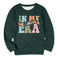 thumbnail image 3 of Women's Sweatshirts 2025 In My Grandma Era Sweatshirt Grandma Sweatshirts Long Sleeve Pullover Sweatshirt for Women, 3 of 5