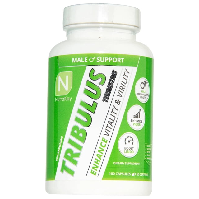 Precursor De Testosterona NutraKey Tribulus 100 Cápsulas NutraKey Precursor De Testosterona