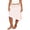 Pink, variant on LMLYSoH Women's Flowy Midi Skirts Fashionable Casual Hardware Decor Elastic Waist Asymmetrical Hem Skirt