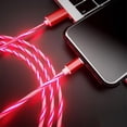 thumbnail image 1 of Cable de carga rápida BEST_Android/Tipo C con LED luminoso y USB, colorido = W4F7, 1 of 6