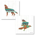 thumbnail image 2 of Gango Home Decor Southwestern Vibes III & VI; Two 16x16in Fine Art Paper Giclee Prints, 2 of 6