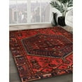thumbnail image 3 of Ahgly Company Machine Washable Indoor Square Traditional Tomato Red Area Rugs, 3' Square, 3 of 7