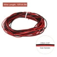 thumbnail image 2 of Unique Bargains 30 Gauge 2 Conductor Parallel PVC Wire, 14.8Ft Long 0.03' Dia Red Black 30 AWG LED RGB Cable, Internal Wiring, 2 of 6