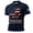 Navy, variant on 250th Anniversary USA Polo Shirts for Men USA Flag Short Sleeve Fourth of July Shirts Henley Neck Patriotic Independence Day T Shirt, Navy L