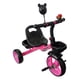 thumbnail image 1 of Triciclo The Baby Shop  con canasto y espejo Rosa -, 1 of 5