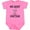 Raspberry, variant on Inktastic My Aunt is a Doctor Girls Baby Bodysuit