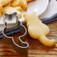 thumbnail image 2 of Baking Cookie Cutters Shapes Cat Mouse Giraffe Shape Biscuit Stainless Steel Metal Molds Cutters For RV Kitchen Baking Small Cookie Cutters, 2 of 4