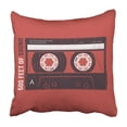 thumbnail image 1 of WOPOP 80S Retro Design With Cassette Tape And Apparel Emblem 90S Analogue Audio Badge Compact Pillowcase Cover 16x16 inch, 1 of 1