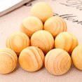 Axio 20pcs/pack Natural Cedar Wood Balls Moth Repellent for Drawers