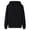 Black, variant on Lmnyox Men's Drawstring Sweatshirt Classic Basic Long Sleeve Hooded Pullover Solid Color Casual Hoodies with Pocket