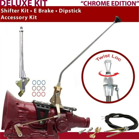 American Shifter 45RFE Shifter Kit 23 in. E Brake Cable Dipstick for D031E