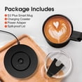 thumbnail image 4 of Vsitoo S3 Plus 14oz Heated Coffee Mug - Temperature Control Smart Mug with Mug Warmer, Auto-Sensing AI Heats Drinks to 120-150&deg;F Hands-Free.Ideal, 4 of 9