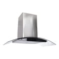 thumbnail image 2 of Campana DE Pared ODIPO Acero Inoxidable 90 CM Cristal Curvo Touchscreen, 2 of 5