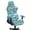 Blue-Turtle Dolphin, variant on SCRAWLGOD Boho Flower Print Gaming Chair Cover with Armrest Covers Washable Non Slip Furniture Protector Stretch Anti Dust Office Chair Slipcover