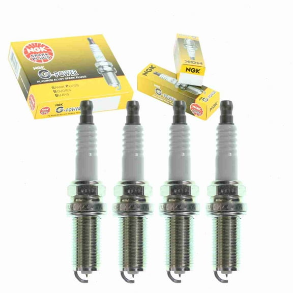 4 pc NGK 5018 G-Power Spark Plugs for 20 4316 4431 4505 4703 6713 AP5325 FGR8MDP FGR8MQP FR8MPP30X IKH16TT PKH16TT Ignition Wire Secondary Fits select: 2009-2018 TOYOTA RAV4, 2010-2017 TOYOTA CAMRY