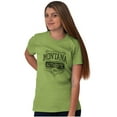 thumbnail image 2 of Montana State Est 1889 Pride Souvenir Plus Size Crewneck Graphic Tee Shirt Brisco Brands 4X, 2 of 4