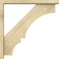 thumbnail image 3 of Ekena Millwork 4"W x 34"D x 34"H Balboa Block Rough Sawn Bracket w/ Offset Brace, Douglas Fir, 3 of 25