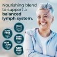 thumbnail image 4 of PUREHEALTH RESEARCH Lymph System Support Supplement - Lymphatic Drainage Supplement with Dandelion Extract, Cleavers, Burdock Powder - Reduce Swelling and Cleanse Lymph, 4 of 9