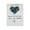 Blue, variant on Hearth & Gear Ocean Pocket Handmade Ocean Art Heart With Inspirational Card Mini Cute Beach Pocket Heart For Friendship Or Encouragement